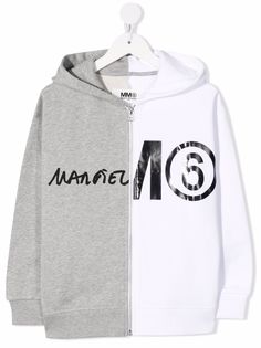 MM6 Maison Margiela Kids худи с логотипом