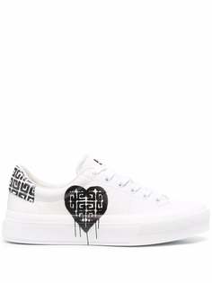 Givenchy кеды с аппликацией