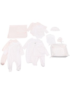 Ralph Lauren Kids пижама в полоску с вышитым логотипом