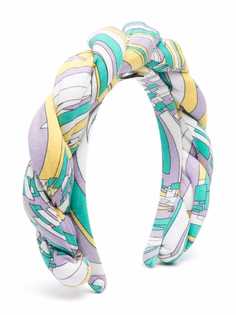 Emilio Pucci Junior ободок с узлом