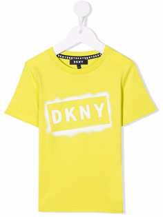 Dkny Kids футболка с логотипом