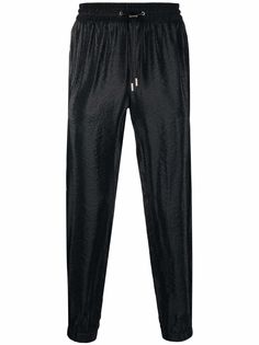 Saint Laurent зауженные брюки с лампасами