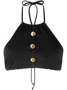 Moschino лиф бикини с вырезом халтер