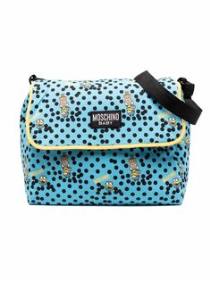 Moschino Kids пеленальная сумка с декором Teddy Bear