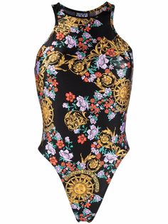 Versace Jeans Couture боди с узором Baroque