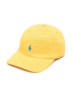 Ralph Lauren Kids кепка с вышитым логотипом