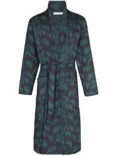Desmond & Dempsey халат Byron с принтом