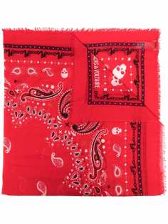 Zadig&Voltaire бандана Delta с принтом пейсли