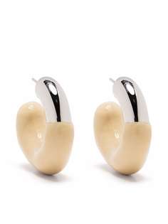 Sunnei серьги-кольца в двух тонах