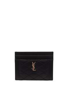 Saint Laurent стеганый картхолдер