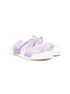 MM6 Maison Margiela Kids сандалии на липучках