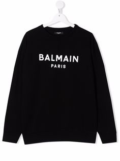 Balmain Kids толстовка с логотипом