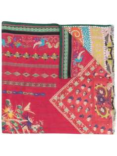 ETRO жаккардовый шарф с узором