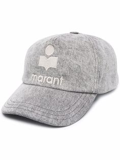 Isabel Marant кепка с вышитым логотипом