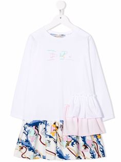 Emilio Pucci Junior платье с оборками