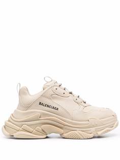 Balenciaga кроссовки Triple S из искусственной кожи