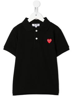 Comme Des Garçons Play Kids рубашка поло с логотипом