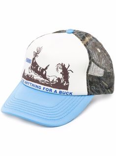 Pleasures кепка с графичным принтом