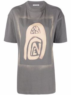 Acne Studios футболка с логотипом