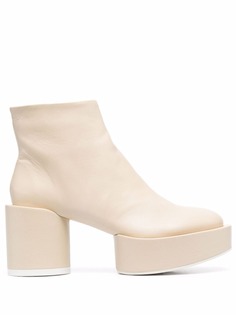 MM6 Maison Margiela ботильоны на платформе