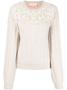 BAPY BY *A BATHING APE® шерстяной джемпер фактурной вязки