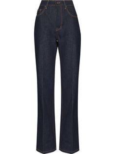 LVIR расклешенные джинсы с завышенной талией