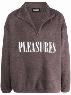 Pleasures куртка с вышитым логотипом