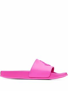 Jimmy Choo шлепанцы с нашивкой-логотипом