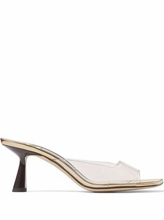 Jimmy Choo прозрачные мюли с открытым носком