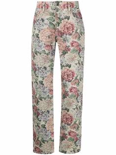 Pleasures прямые брюки с цветочным узором