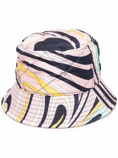 Emilio Pucci панама с принтом Onde