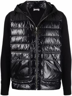 Moncler пуховик с капюшоном