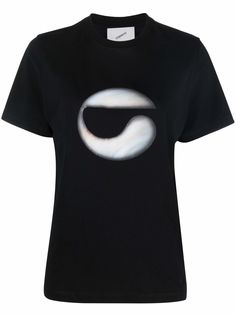 Coperni футболка с принтом