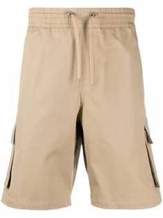 Neil Barrett cargo-pocket knee-length shorts