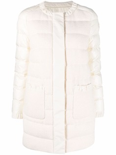 Moncler твидовое пальто Veulettes