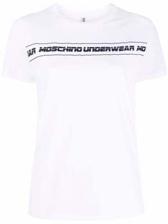 Moschino футболка с надписью
