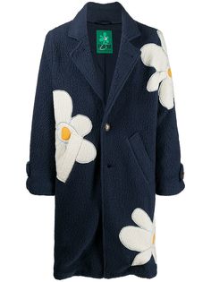 Perks And Mini однобортное пальто Liveable из овчины