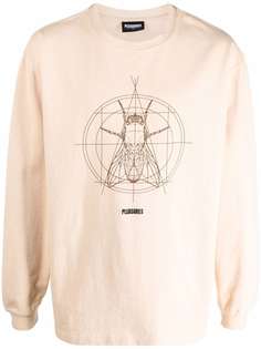 Pleasures graphic-print sweatshirt