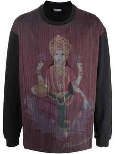 Pleasures graphic-print sweatshirt