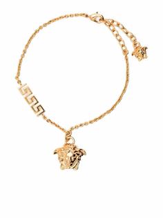 Versace цепочка на голову с декором Medusa
