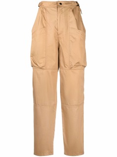 Isabel Marant зауженные брюки Ferima с карманами карго