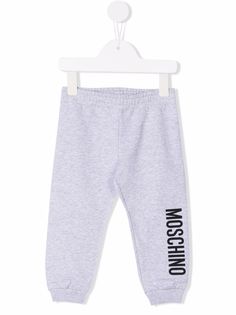 Moschino Kids спортивные брюки с логотипом