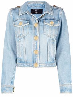 Balmain джинсовая куртка