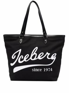 Iceberg сумка-тоут с логотипом