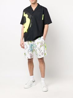 BARROW graphic-print Bermuda shorts