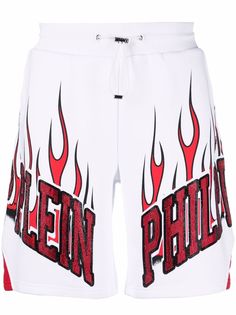 Philipp Plein спортивные брюки со стразами