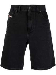 Diesel джинсовые шорты прямого кроя