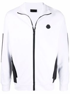 Moncler куртка с нашивкой-логотипом