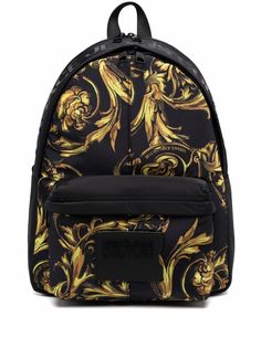 Versace Jeans Couture рюкзак среднего размера с принтом Barocco