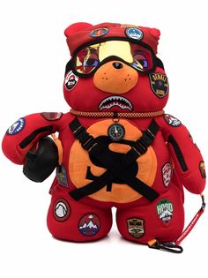 sprayground kid рюкзак Teddy Bear с нашивкой